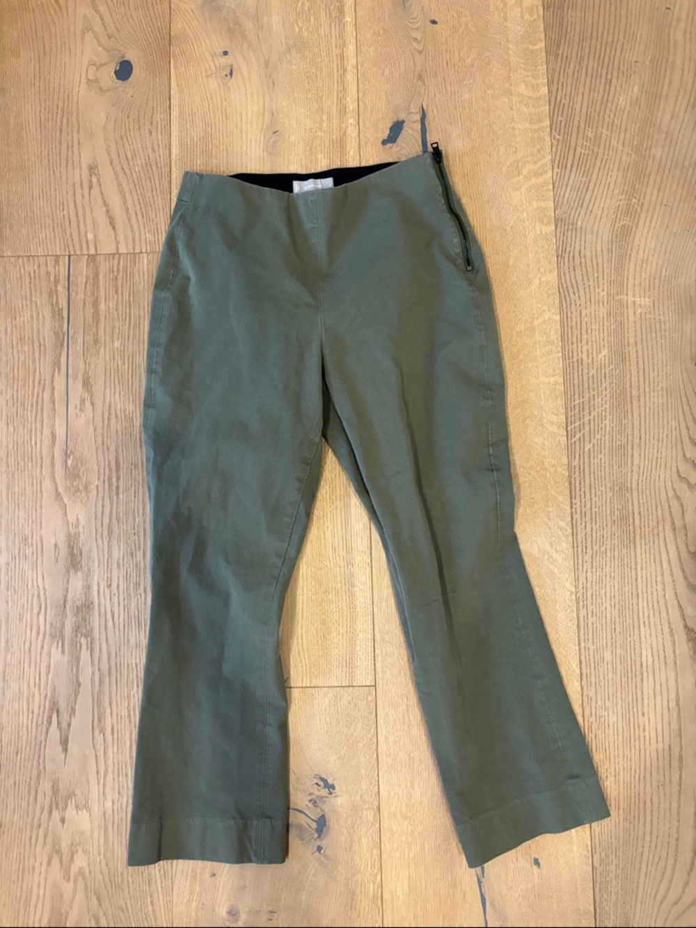 Everlane Olive Green Women's Slim Cut Pants